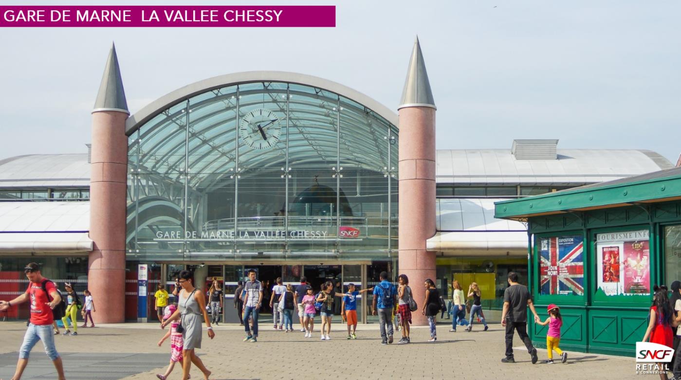 Gares de Marne la Vallee Chessy et Massy TGV